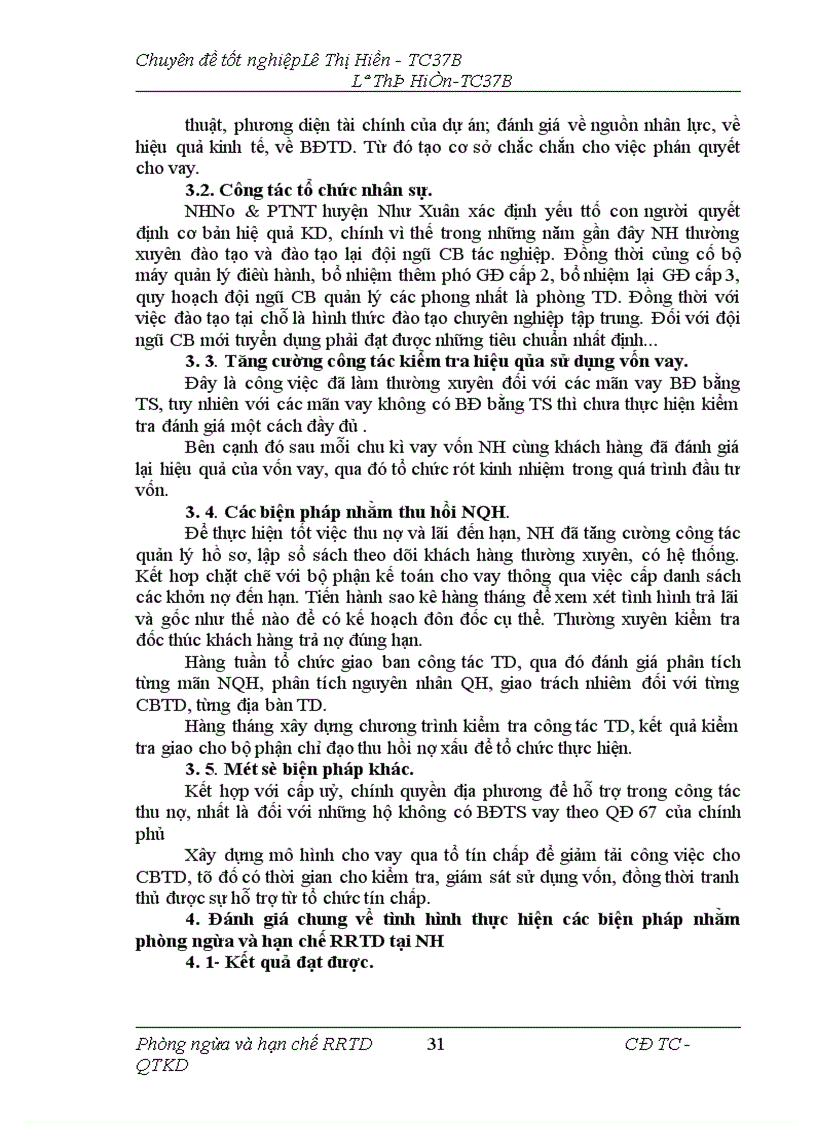 image for page Giải pháp phòng ngừa và hạn chế rủi ro tín dụng tại NHNo PTNT Huyện Như Xuân Tỉnh Thanh Hoá 1