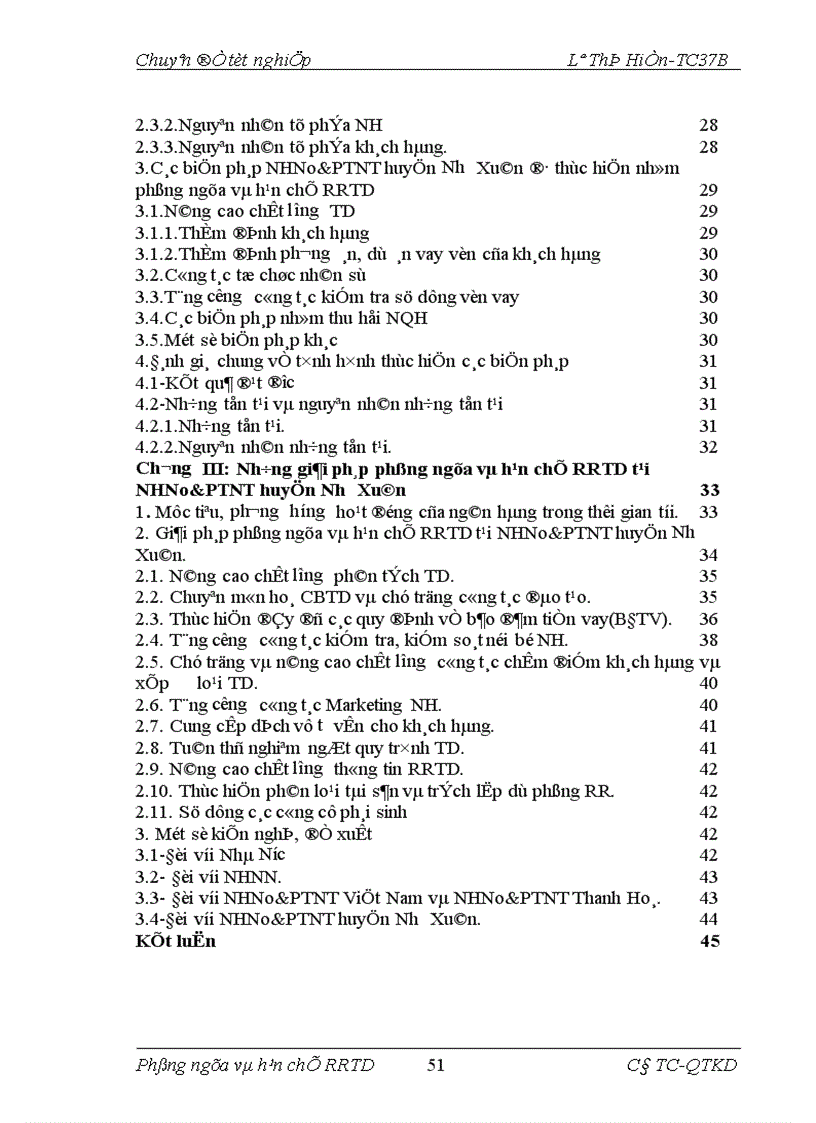 image for page Giải pháp phòng ngừa và hạn chế rủi ro tín dụng tại NHNo PTNT Huyện Như Xuân Tỉnh Thanh Hoá 1