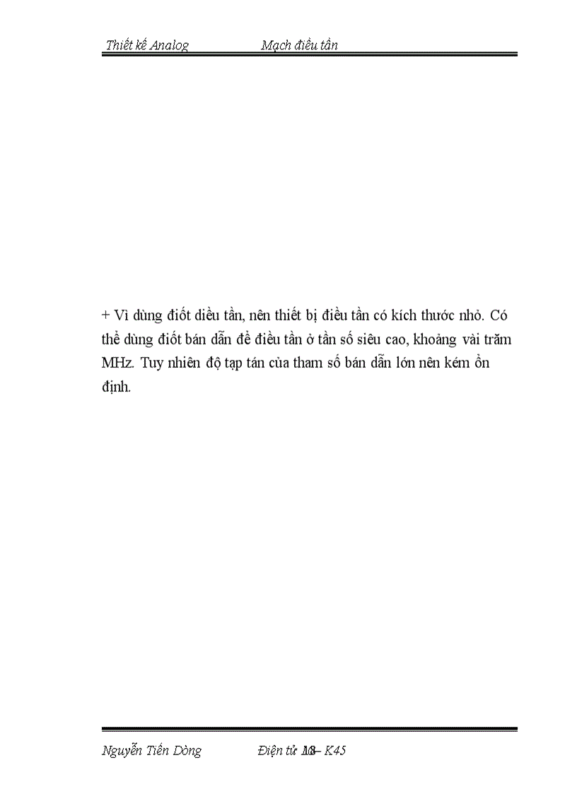 image for page Thiết kế Analog Mạch điều tần
