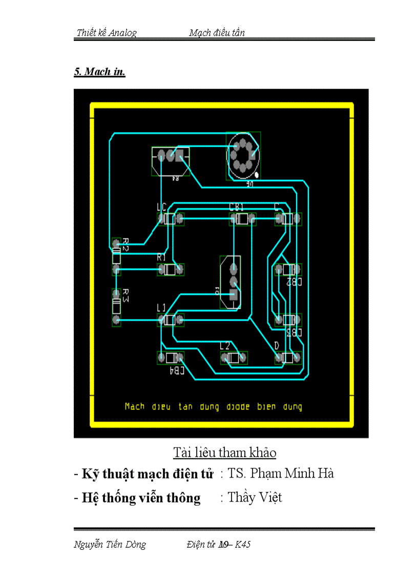 image for page Thiết kế Analog Mạch điều tần