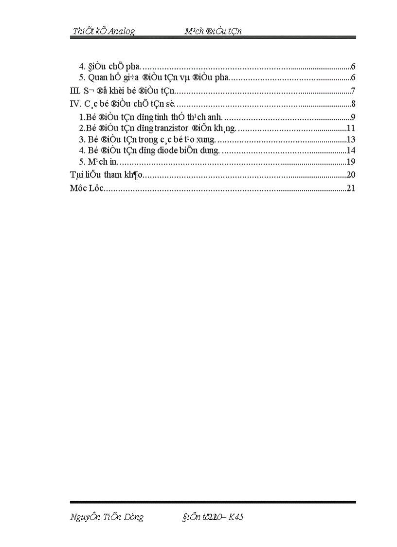 image for page Thiết kế Analog Mạch điều tần
