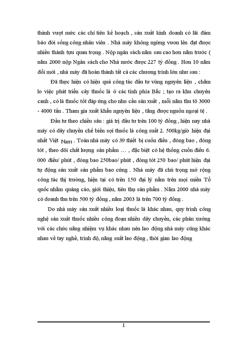 image for page Vận dụng một số phương pháp thống kê phân tích tình hình lao động và tiền lương ở Nhà máy thuốc lá Thăng Long thời kỳ 1995 2004 1