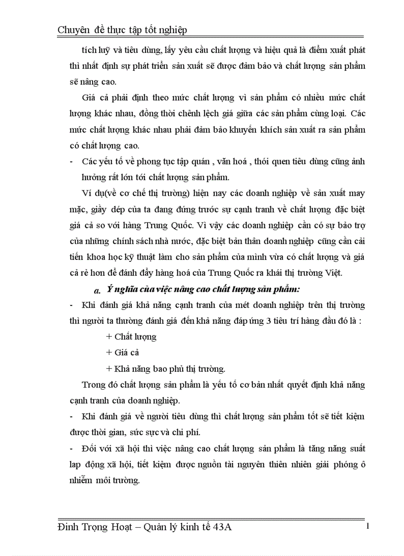 image for page Hoàn thiện quản lý và nâng cao chất lượng sản phẩm ở Công ty Da Giầy Hà Nội 1