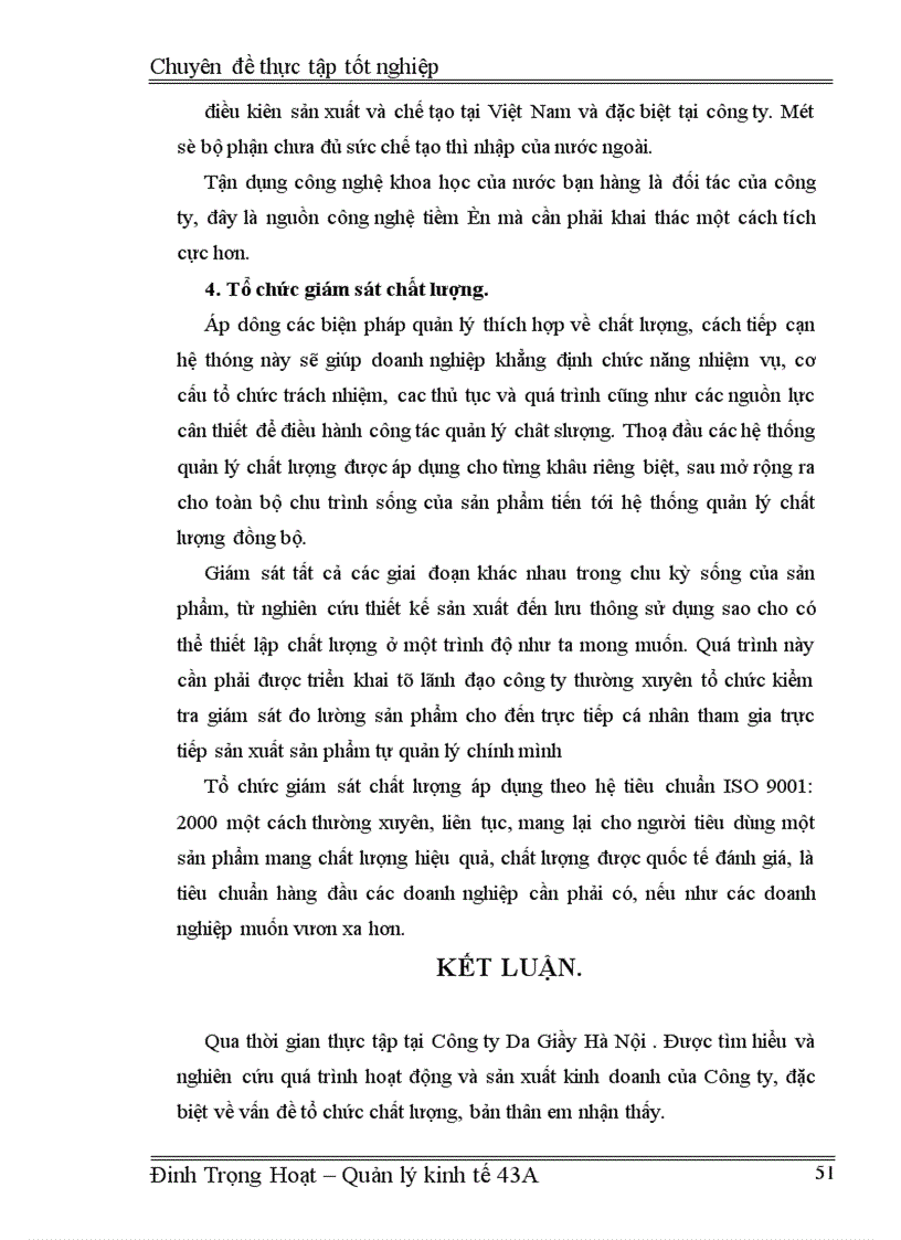 image for page Hoàn thiện quản lý và nâng cao chất lượng sản phẩm ở Công ty Da Giầy Hà Nội 1