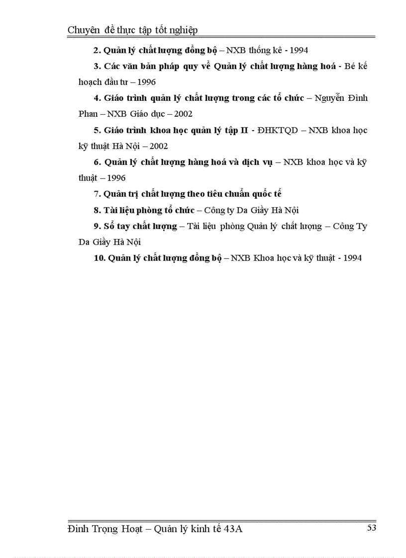 image for page Hoàn thiện quản lý và nâng cao chất lượng sản phẩm ở Công ty Da Giầy Hà Nội 1