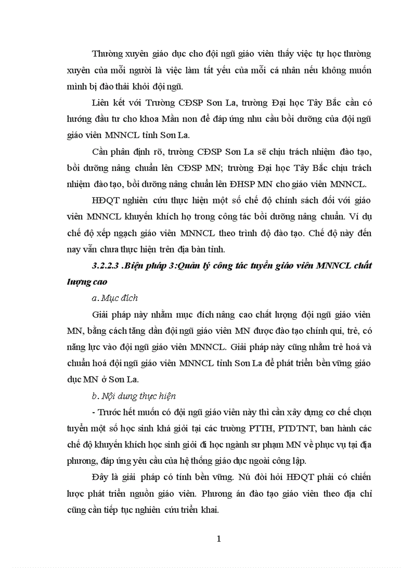 image for page Biện pháp phát triển đội ngũ giáo viên các trường mầm non ngoài công lập tỉnh Sơn La 1