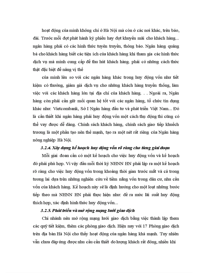 image for page Giải pháp tăng cường huy động vốn từ dân cư tại nhno ptnt hà nội