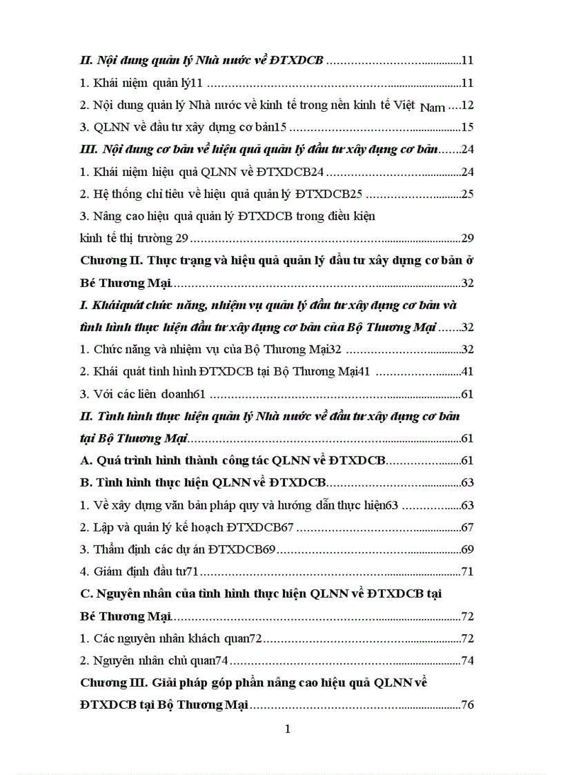 image for page Giải pháp nâng cao hiệu quả Quản lý nhà nước về ĐTXDCB tại Bộ Thương mại 1