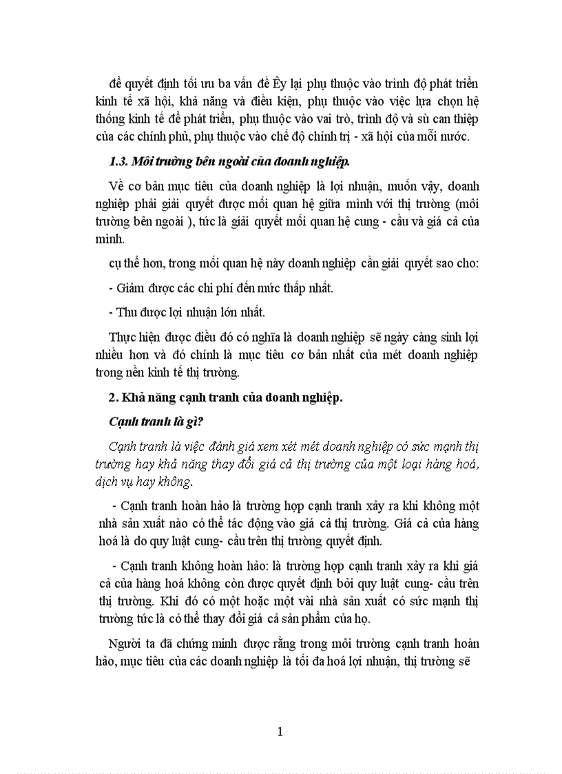 image for page Cạnh tranh và một số biện pháp nâng cao khả năng cạnh tranh của Công ty Rượu Hà nội 1