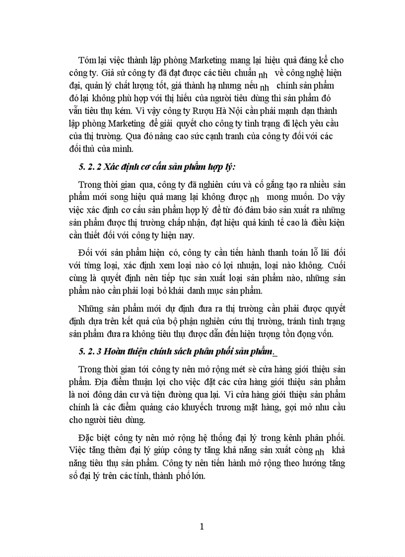image for page Cạnh tranh và một số biện pháp nâng cao khả năng cạnh tranh của Công ty Rượu Hà nội 1