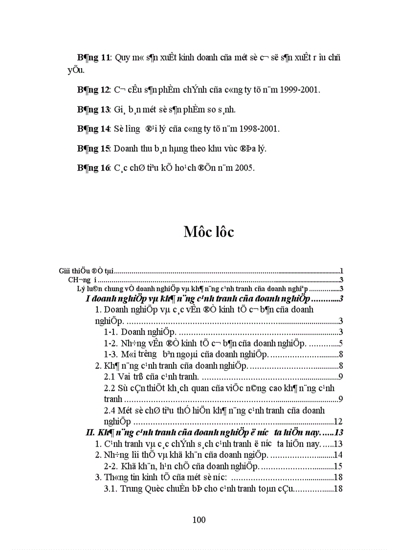 image for page Cạnh tranh và một số biện pháp nâng cao khả năng cạnh tranh của Công ty Rượu Hà nội 1