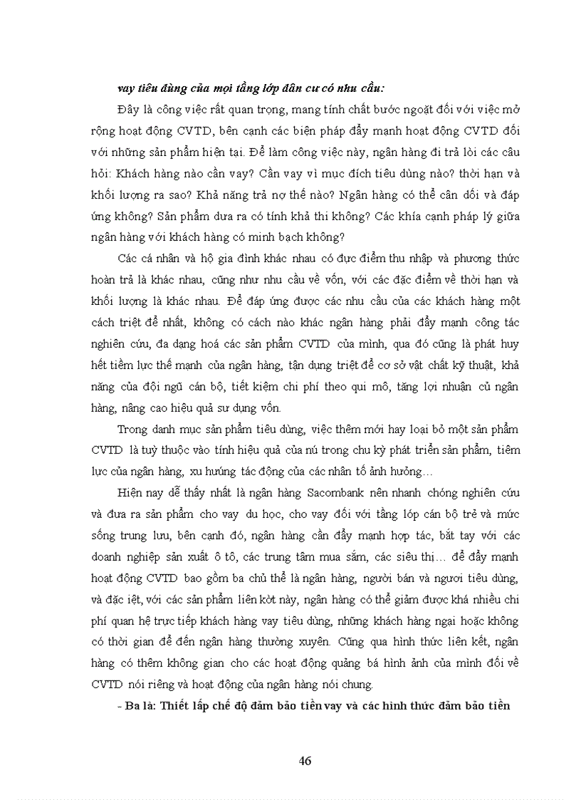 image for page Giải pháp mở rộng hiệu và đẩy mạnh hiệu quả hoạt động cho vay tiêu dùng tại ngân hàng Thương mại cổ phần Sài Gòn Thương Tín Sacombank Chi nhánh Hà Nội 1