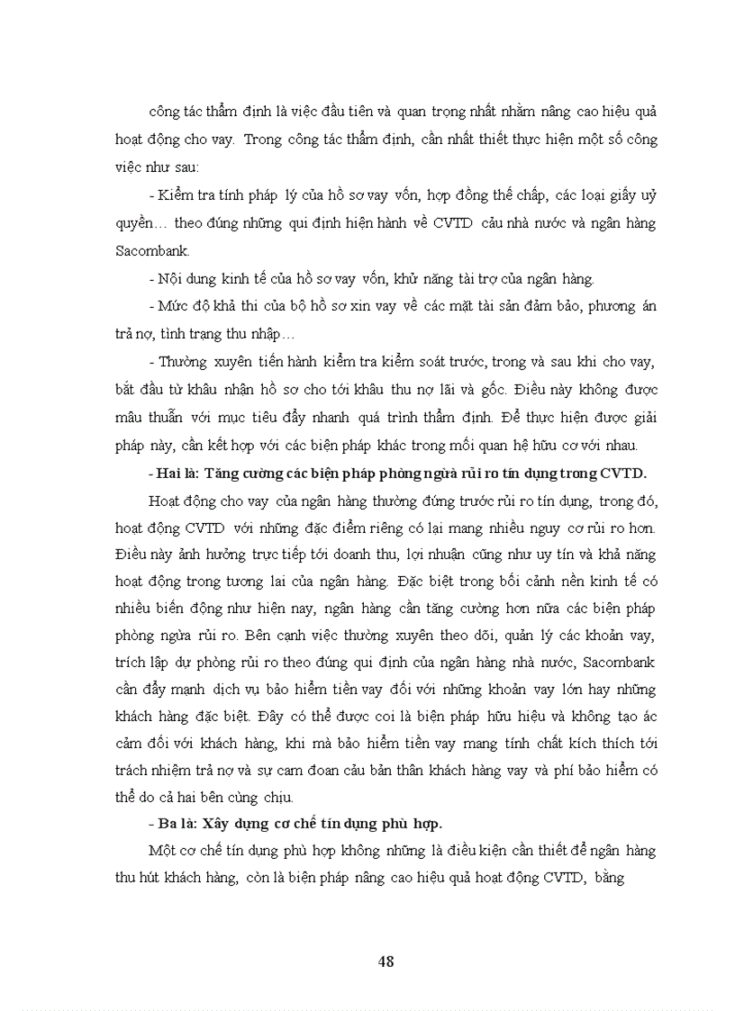 image for page Giải pháp mở rộng hiệu và đẩy mạnh hiệu quả hoạt động cho vay tiêu dùng tại ngân hàng Thương mại cổ phần Sài Gòn Thương Tín Sacombank Chi nhánh Hà Nội 1