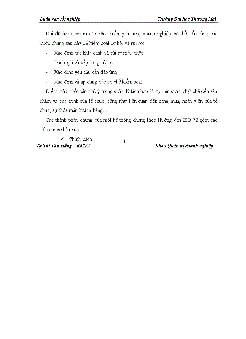 image for page Giải pháp duy trì hệ thống quản trị tích hợp ISO 9001 2000 HACCP tại Công ty CP Thực phẩm Đức Việt