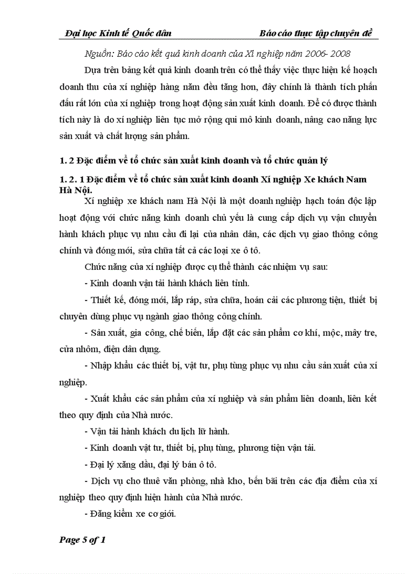 image for page Hoàn thiện công tác kế toán tiền lương và các khoản trích theo lương tại Xí nghiệp Xe khách Nam Hà Nội 1
