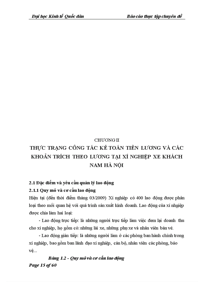 image for page Hoàn thiện công tác kế toán tiền lương và các khoản trích theo lương tại Xí nghiệp Xe khách Nam Hà Nội 1