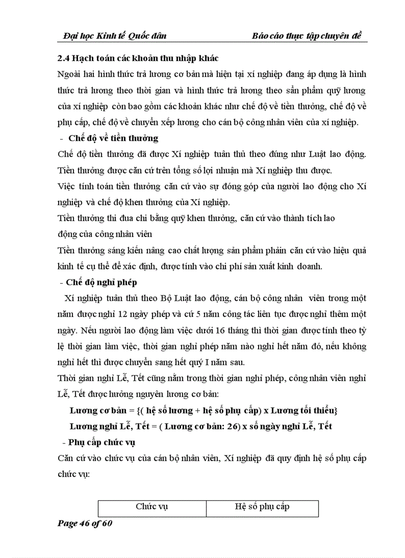 image for page Hoàn thiện công tác kế toán tiền lương và các khoản trích theo lương tại Xí nghiệp Xe khách Nam Hà Nội 1