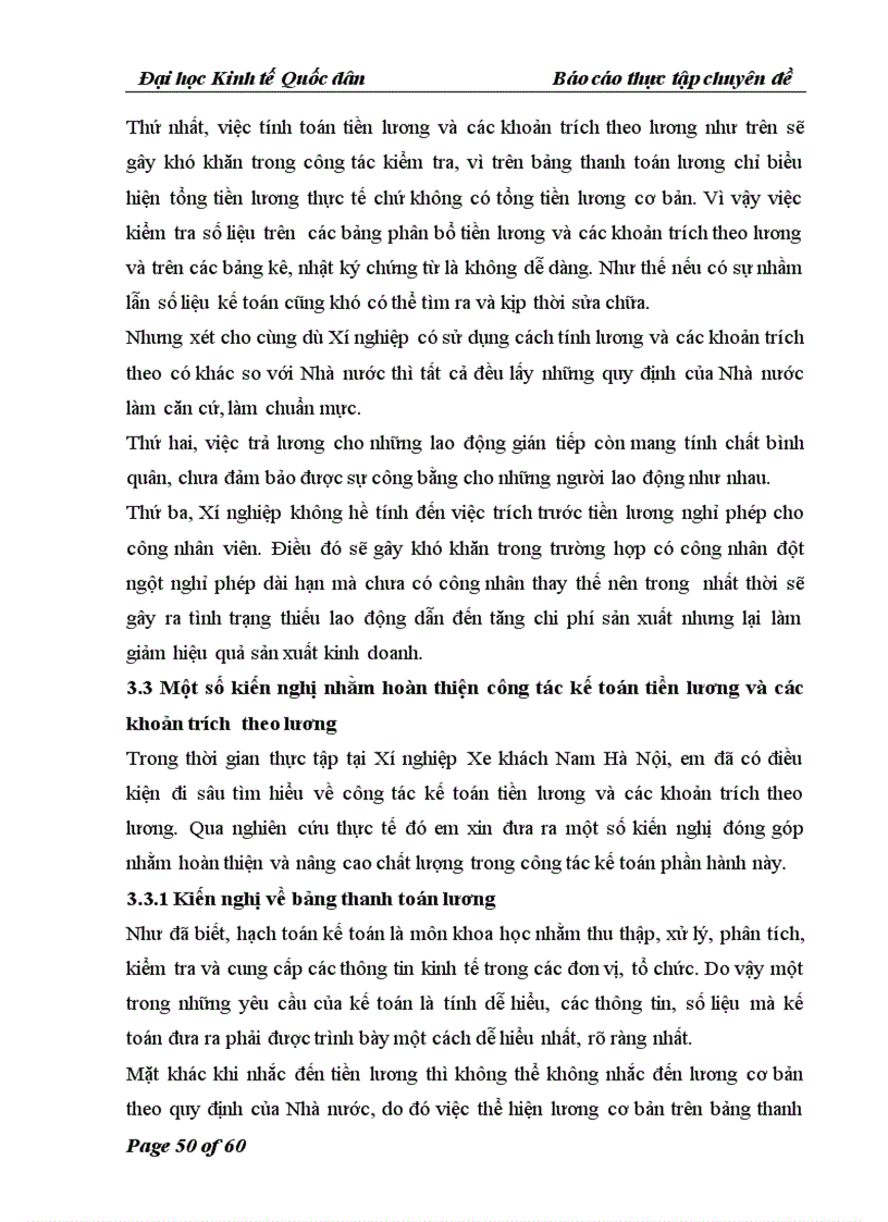 image for page Hoàn thiện công tác kế toán tiền lương và các khoản trích theo lương tại Xí nghiệp Xe khách Nam Hà Nội 1