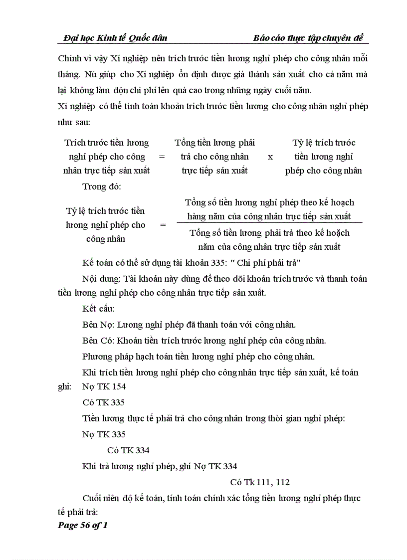 image for page Hoàn thiện công tác kế toán tiền lương và các khoản trích theo lương tại Xí nghiệp Xe khách Nam Hà Nội 1