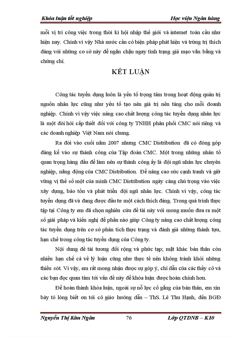 image for page Giải pháp nâng cao chất lượng công tác tuyển dụng nhân lực tại công ty trách nhiệm hữu hạn phân phối CMC