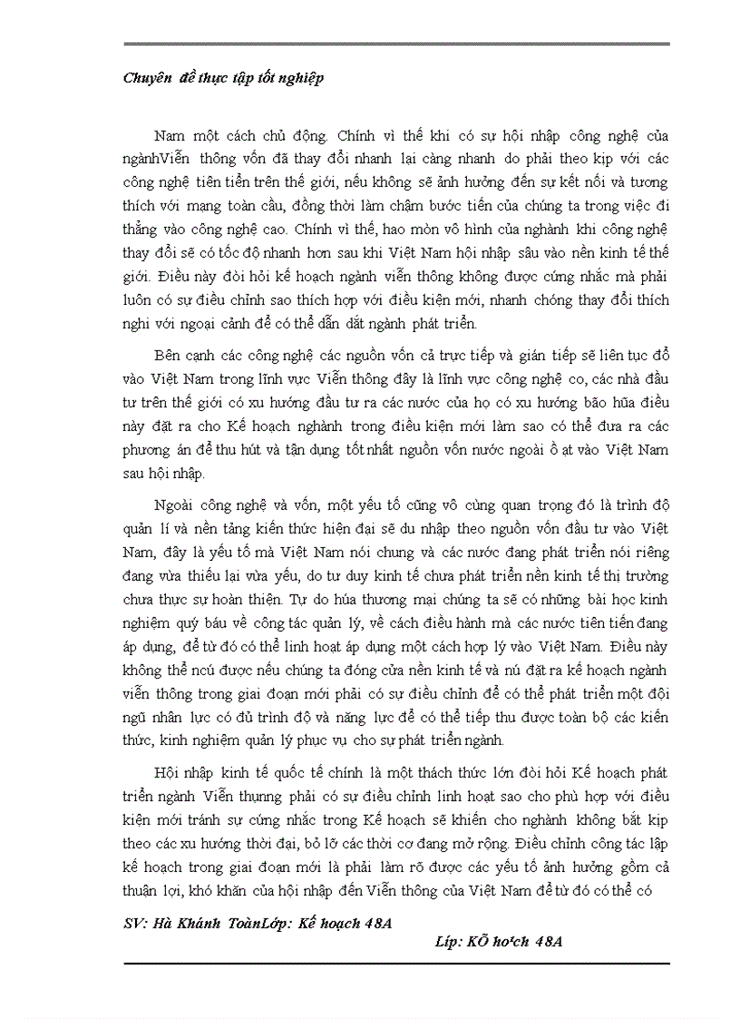 image for page Hoàn thiện công tác lập kế hoạch ngành viễn thông tới năm 2020 1