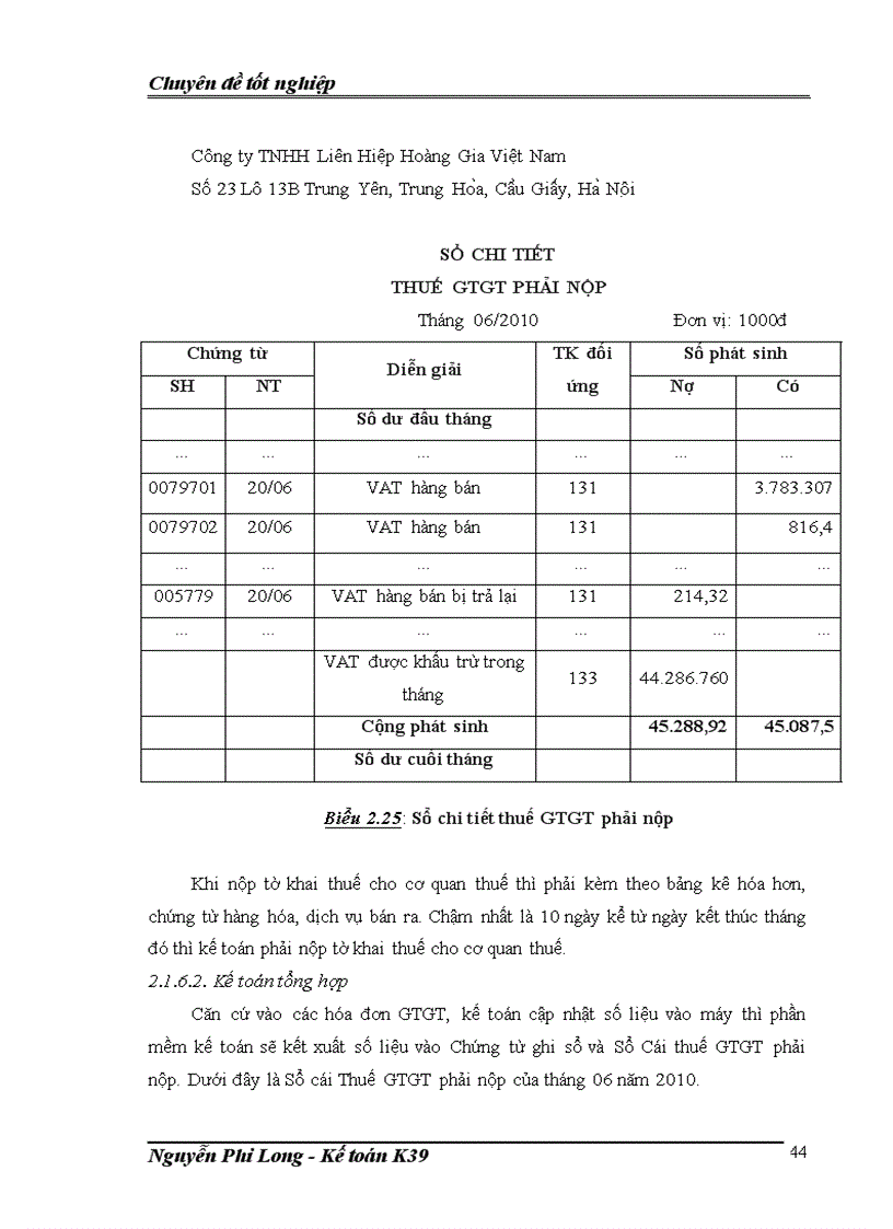 image for page Hoàn thiện kế toán doanh thu bán hàng và xác định kết quả kinh doanh tại Công ty TNHH Liên Hiệp Hoàng Gia Việt Nam 1