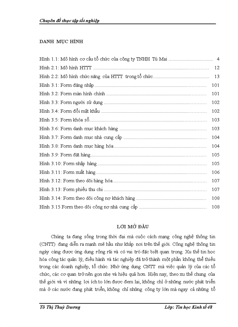 image for page Xây dựng phần mềm quản lý nhập xuất hàng tại công ty TNHH Tú Mai