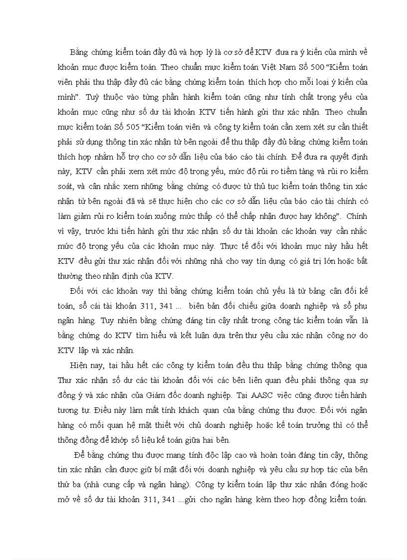 image for page Hoàn thiện chương trình kiểm toán các khoản vay trong kiểm toán Báo cáo Tài chính do công ty TNHH dịch vụ tư vấn tài chính kế toán và kiểm toán AASC thực hiện 1