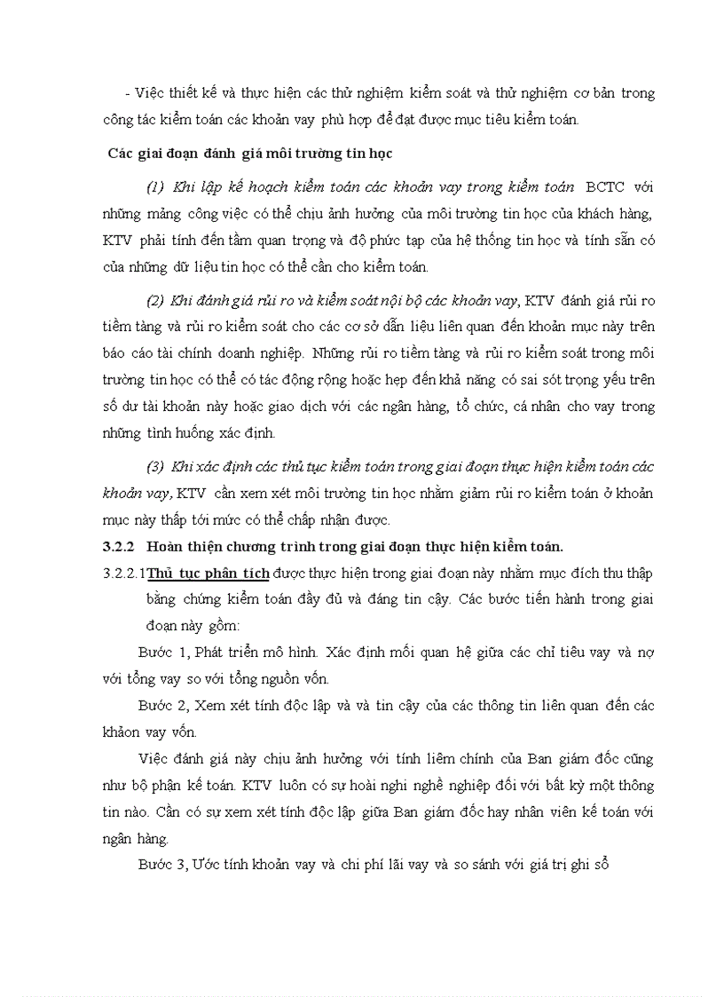 image for page Hoàn thiện chương trình kiểm toán các khoản vay trong kiểm toán Báo cáo Tài chính do công ty TNHH dịch vụ tư vấn tài chính kế toán và kiểm toán AASC thực hiện 1