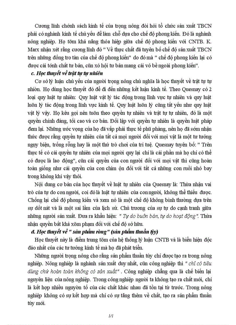 image for page Tư tưởng kinh tế của chủ nghĩa trọng nông ý nghĩa của việc nghiên cứu vấn đề này đối với phát triển cnh hđh nông nghiệp việt nam hiện naY 1
