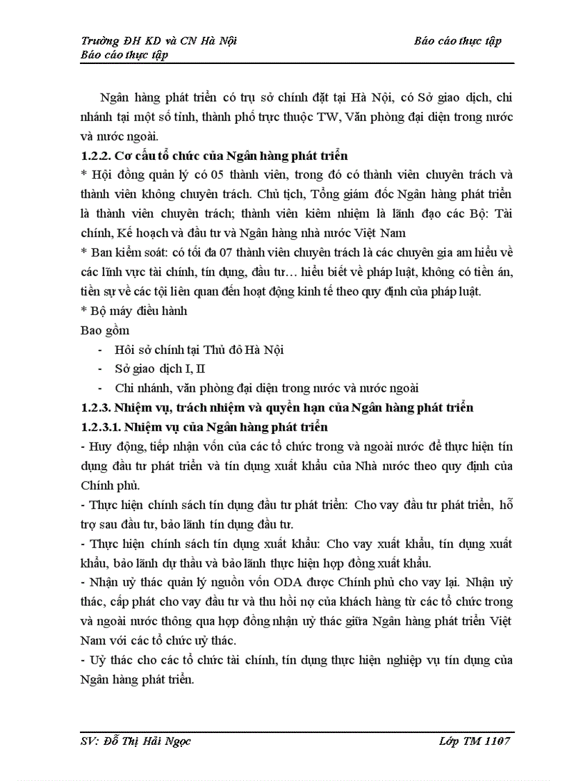 image for page Thực trạng hoạt động kinh doanh của Sở giao dịch I Ngân hàng phát triển Việt Nam trong thời gian qua 1