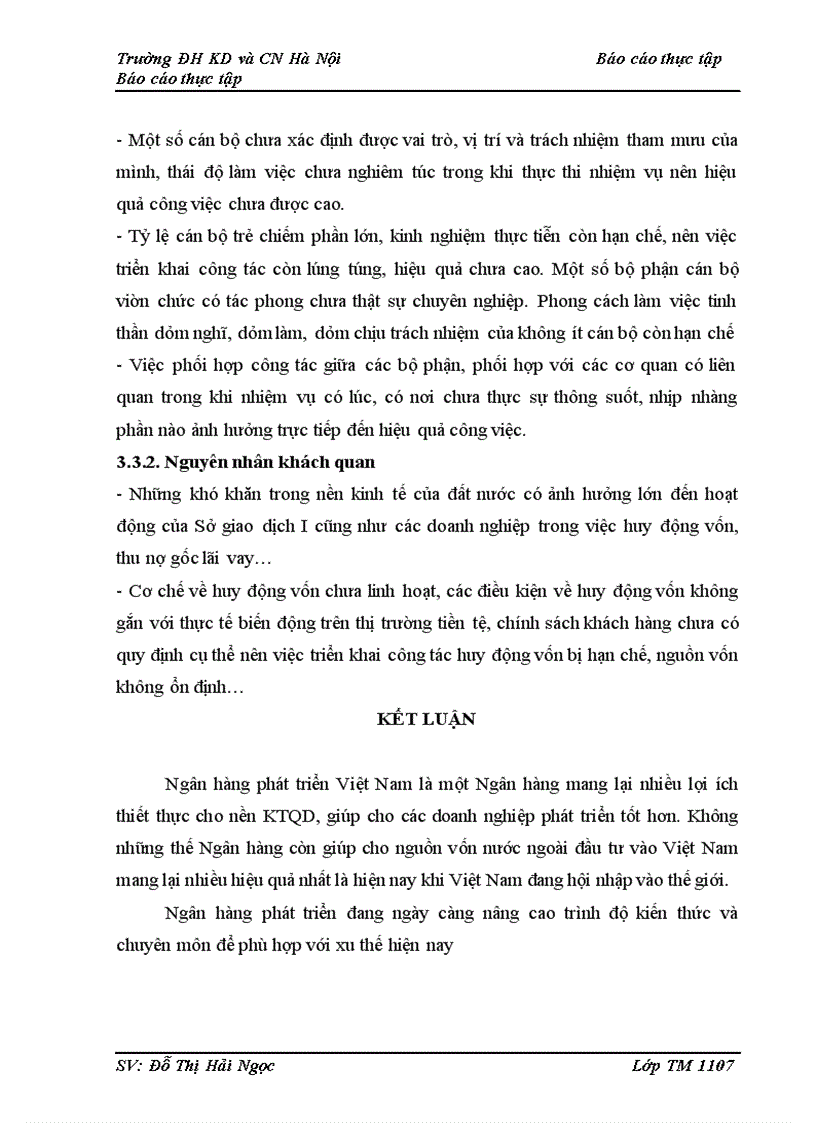 image for page Thực trạng hoạt động kinh doanh của Sở giao dịch I Ngân hàng phát triển Việt Nam trong thời gian qua 1