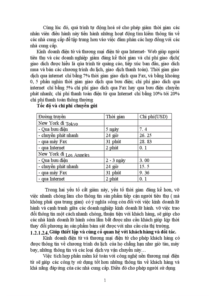 image for page Xây dựng và triển khai ứng dụng công nghệ thông tin trong kinh doanh lữ hành của công ty du lịch và dịch vụ Nam Đế nhìn từ góc độ ứng dụng kinh doanh điện tử E Business và thương mại điện tử E Commerce đối với một doanh nghiệp lữ hành vừa và nhỏ tại Việt Nam Chương 1 Kinh doanh lữ hành và ứng dụng kinh doanh điện tử và thương mại điện tử trong kinh doanh lữ hành 1