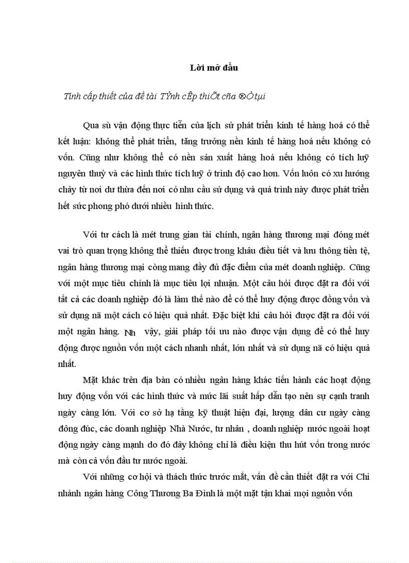image for page Một số giải pháp nâng cao hiệu quả cho vay đối với doanh nghiệp nhà nước tại ngân hàng công thương Ba Đình 1