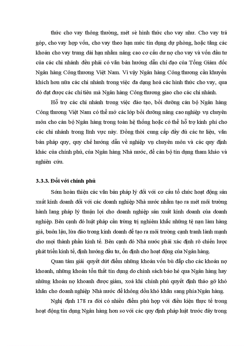 image for page Một số giải pháp nâng cao hiệu quả cho vay đối với doanh nghiệp nhà nước tại ngân hàng công thương Ba Đình 1