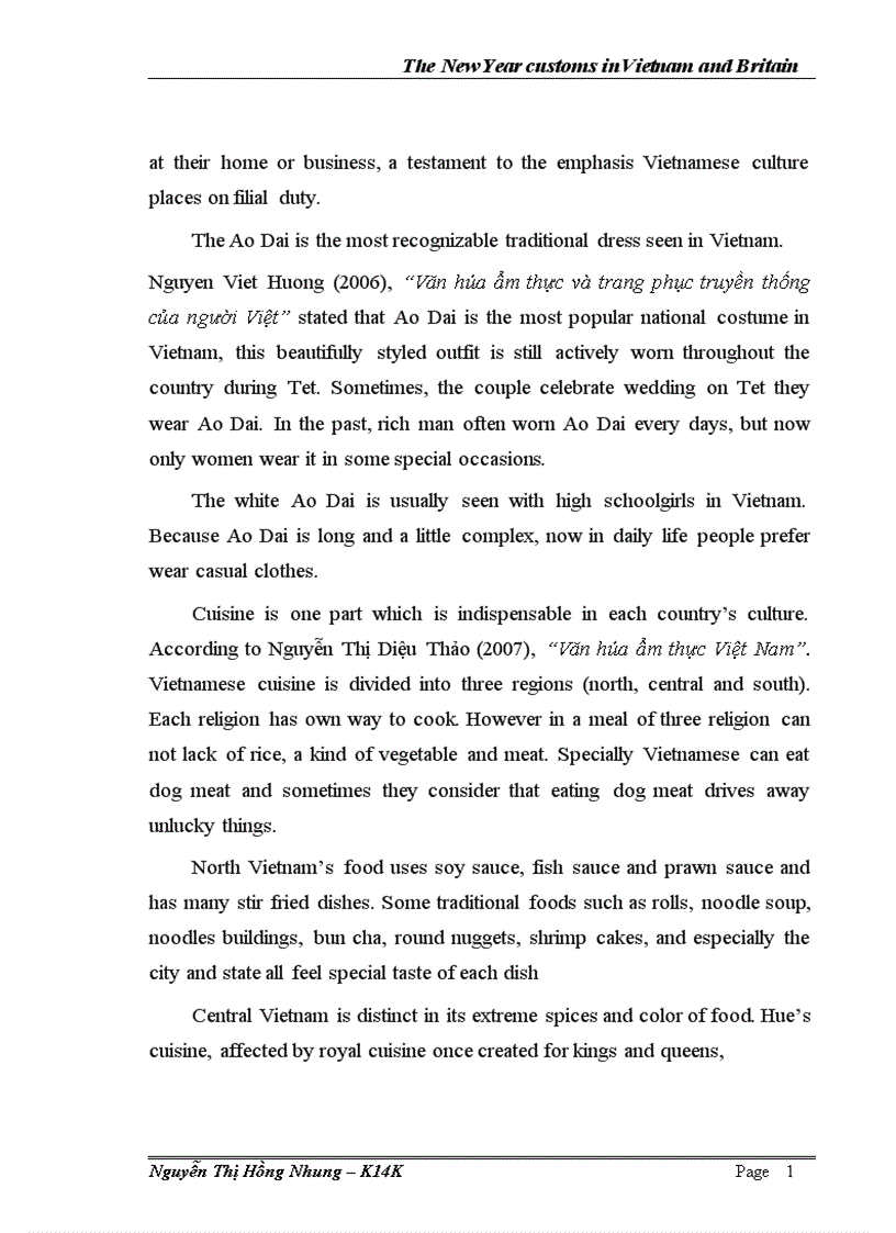 image for page The NewYear customs inVietnam and Britain 1