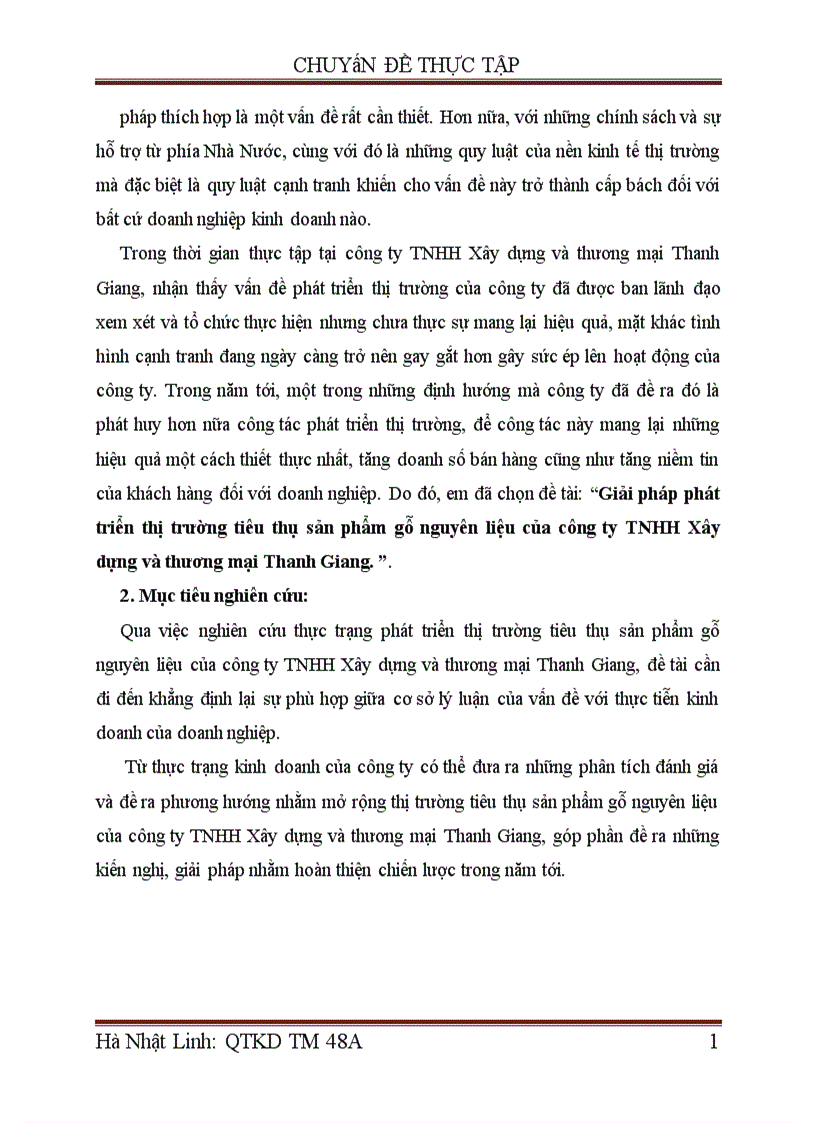 image for page Giải pháp phát triển thị trường tiêu thụ sản phẩm gỗ nguyên liệu của công ty TNHH Xây dựng và thương mại Thanh Giang