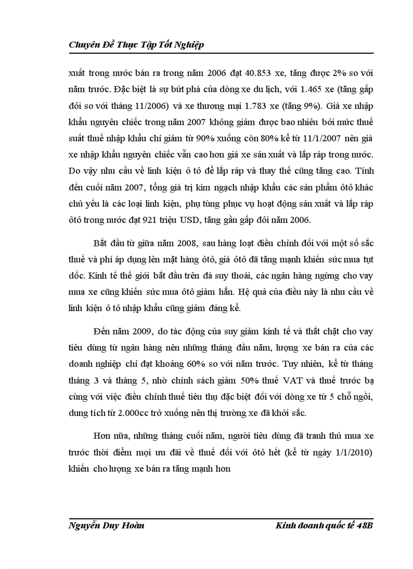 image for page Khai thác nguồn cung ứng trong nhập khẩu linh kiện ô tô của Công ty TNHH Dịch vụ và kỹ thuật ô tô HC 1