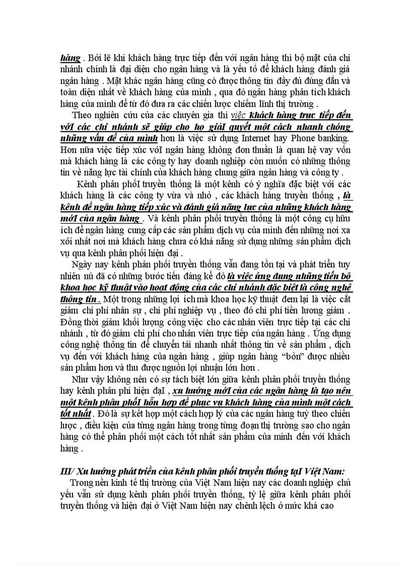 image for page Xu thế phát triển kênh phân phối truyền thống