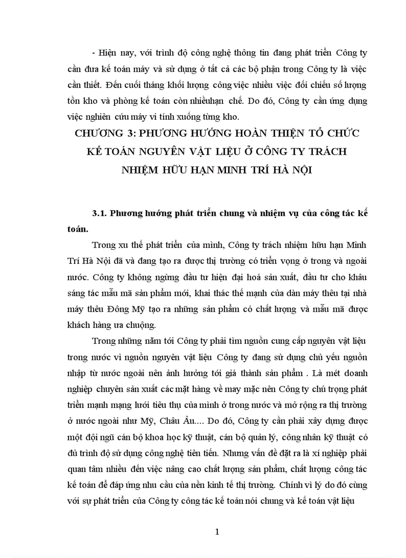 image for page Kế toán nguyên vật liệu tại Công ty trách nhiệm hữu hạn Minh Trí Hà Nội 1