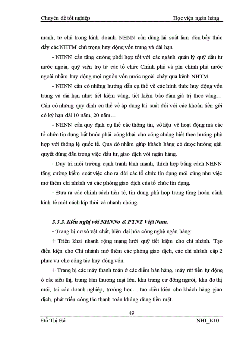 image for page Giải pháp tăng cường nguồn vốn huy động tại Chi nhánh NHNNo PTNT Đống Đa