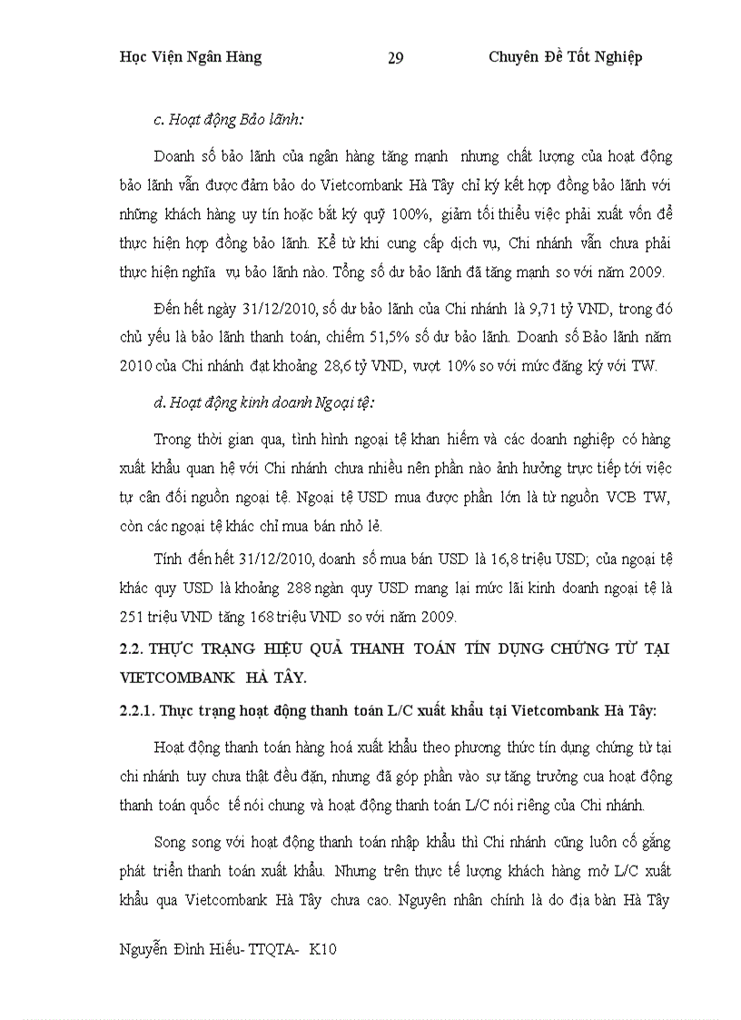 image for page Nâng cao hiệu quả thanh toán quốc tế theo phương thức tín dụng chứng từ tại Ngân hàng thương mại cổ phần Ngoại thương Việt nam Vietcombank 1