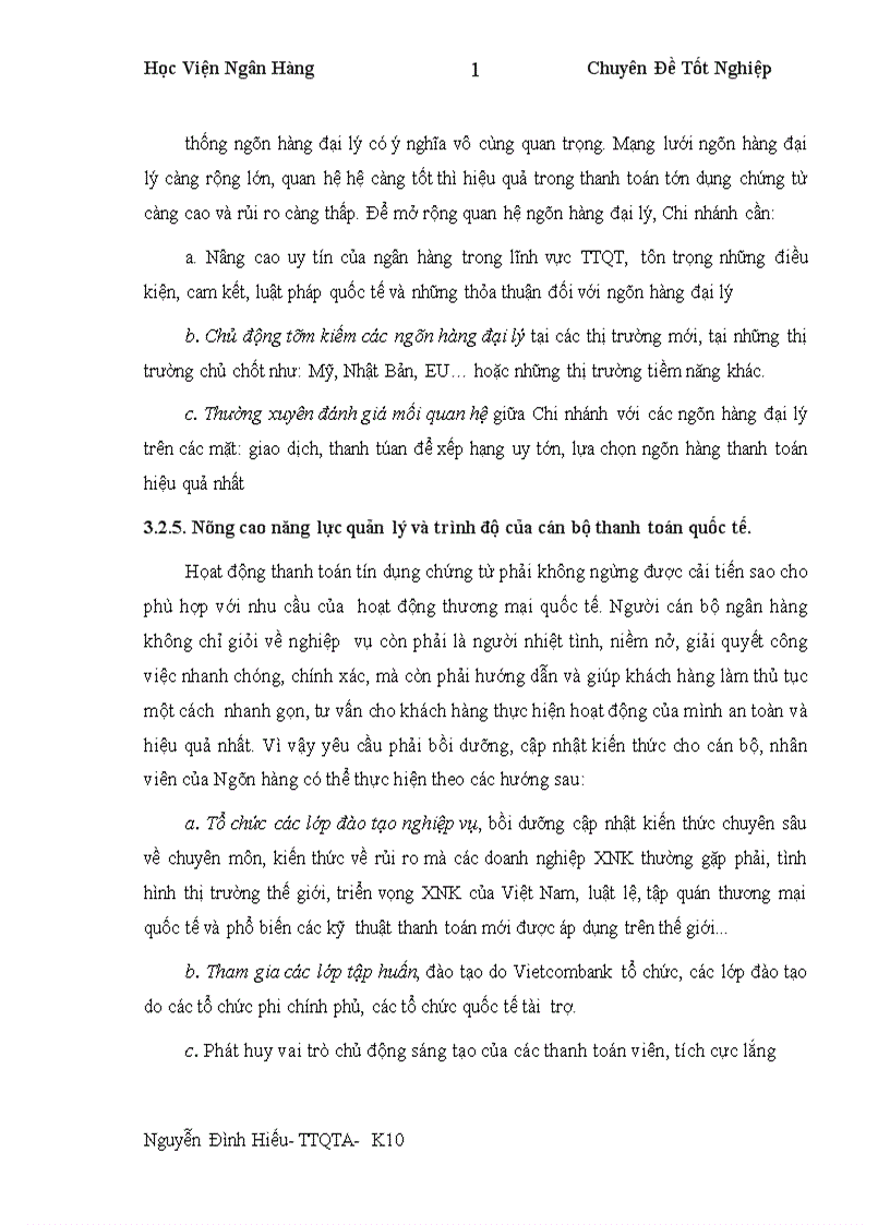 image for page Nâng cao hiệu quả thanh toán quốc tế theo phương thức tín dụng chứng từ tại Ngân hàng thương mại cổ phần Ngoại thương Việt nam Vietcombank 1
