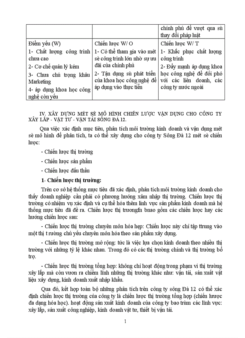 image for page Một số biện pháp chủ yếu nhằm góp phần hoàn thiện quá trình xây dựng chiến lược kinh doanh ở Công ty Xây lắp Vật tư Vận tải Sông Đà 12 1