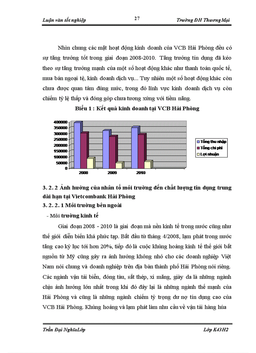 image for page Chất lượng tín dụng trung và dài hạn tại Ngân hàng TMCP Ngoại thương Việt Nam Chi nhánh Hải Phòng 1