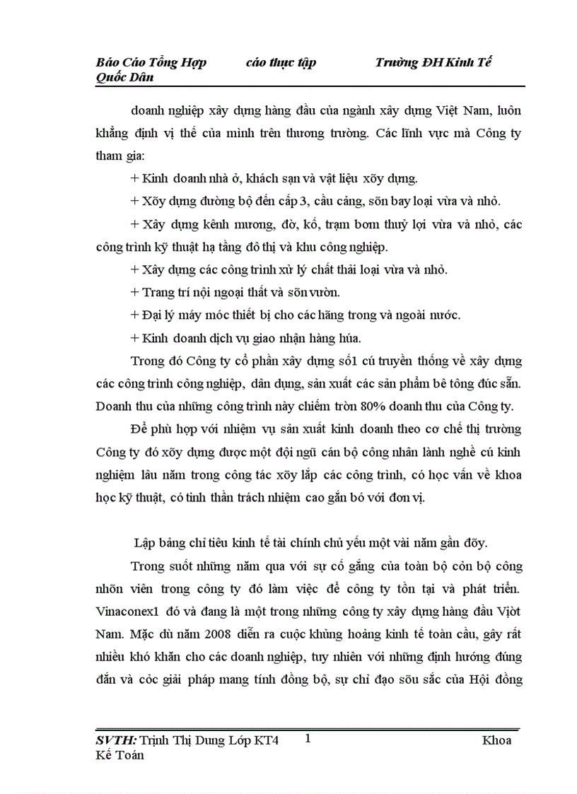 image for page Đánh giá và nhận xét chung về công tác kế toán một số kiến nghị sơ bộ tại Công ty cổ phần xây dựng số