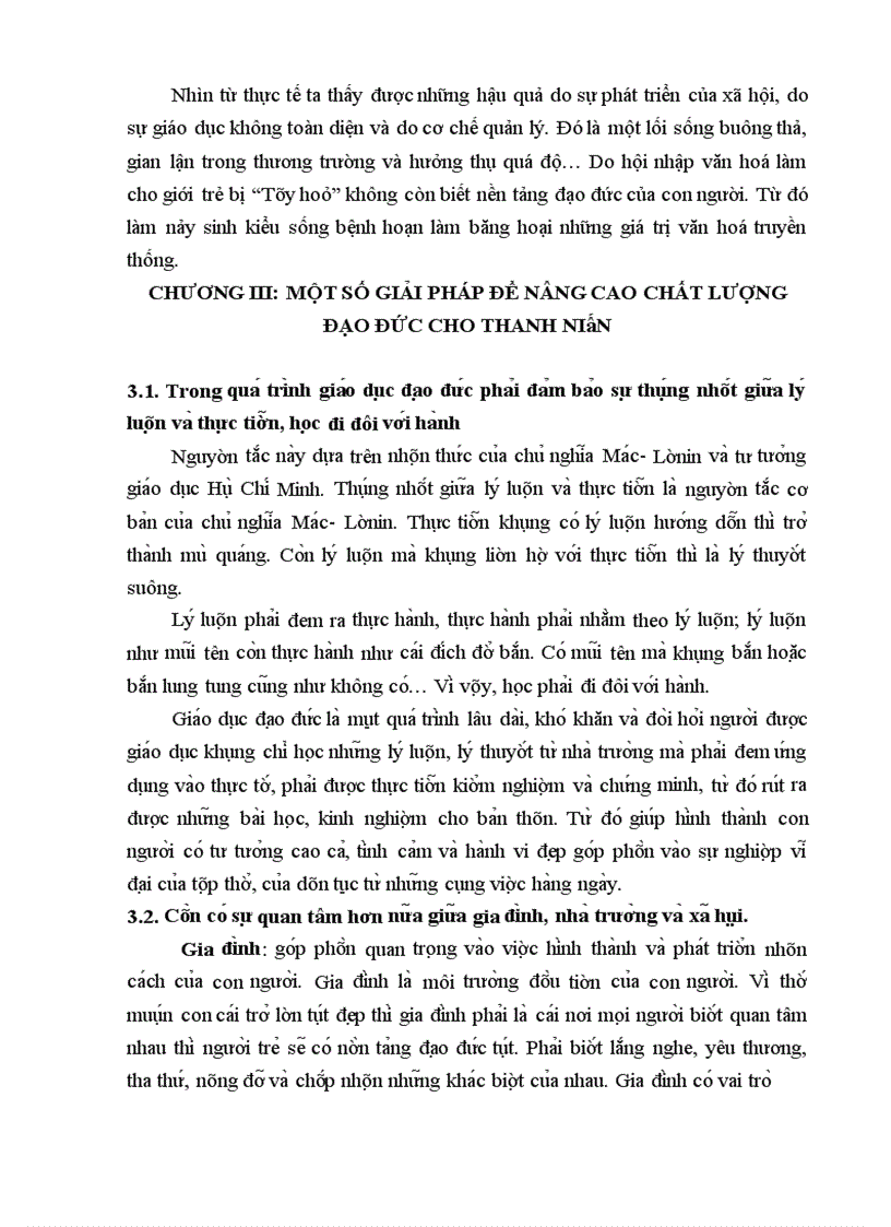 image for page Nâng cao chất lượng giáo dục đạo đức cho thanh niên Việt nam hiện nay