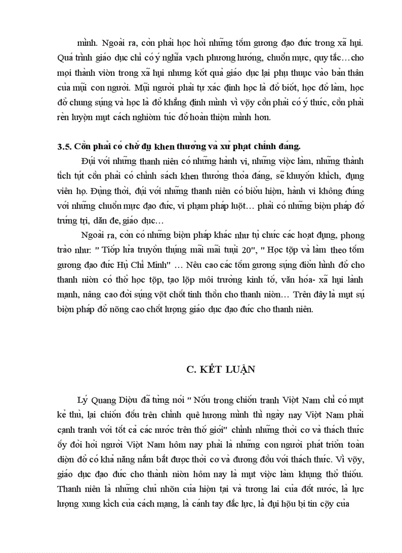 image for page Nâng cao chất lượng giáo dục đạo đức cho thanh niên Việt nam hiện nay
