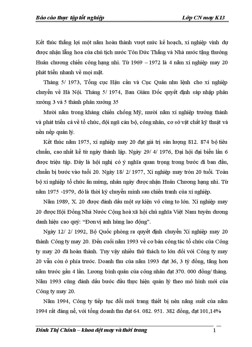 image for page Báo cáo thực tập tại Công ty Cổ phần X20