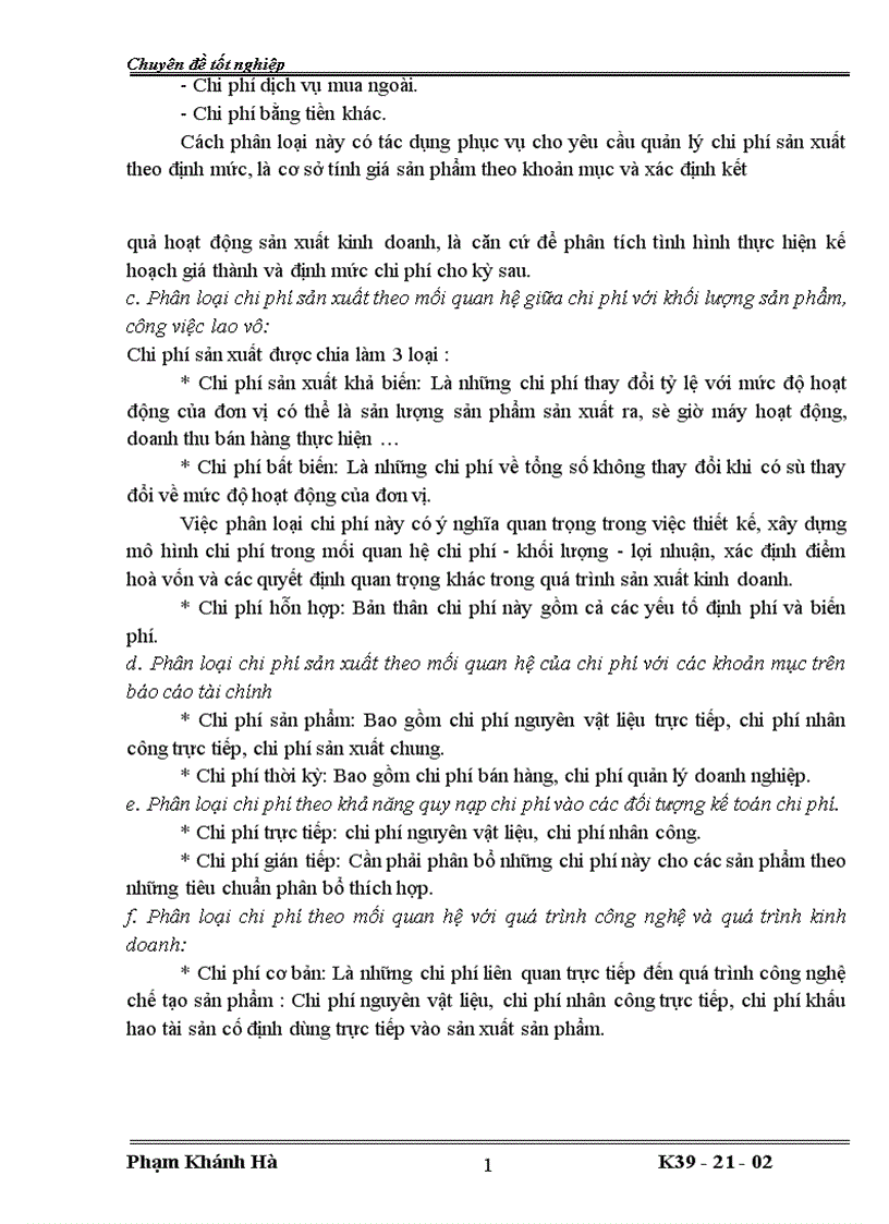 image for page Tổ chức công tác kế toán tập hợp chi phí sản xuất và tính giá thành sản phẩm ở công ty TNHH Hùng Hưng 1